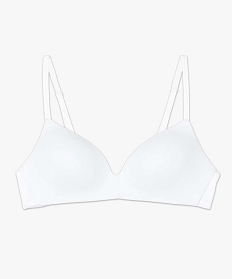 soutien-gorge femme sans armature a bonnets coques blancA783901_4