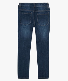 jean garcon slim en coton stretch delave ultra resistant gris jeansA799201_4