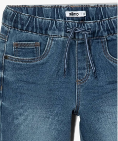 jean garcon avec taille elastiquee grisA799301_3