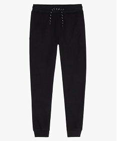 GEMO Pantalon de jogging avec intérieur molletonné garçon Noir