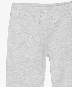 pantalon de jogging avec interieur molletonne garcon grisA812401_2