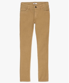 pantalon garcon style jean slim 5 poches orangeA816301_1