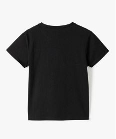 tee-shirt a manches courtes et col rond fille noir standard tee-shirtsA853201_3