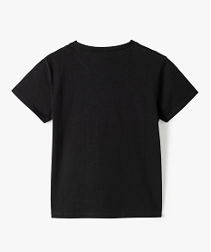 tee-shirt fille a manches courtes et col rond noir tee-shirtsA853201_4