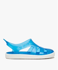 GEMO Sandales de plage enfant à brides souples - Boatilus bleu standard