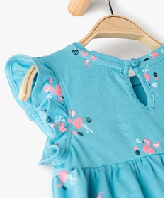 robe bebe fille ample a motifs multicolore robes