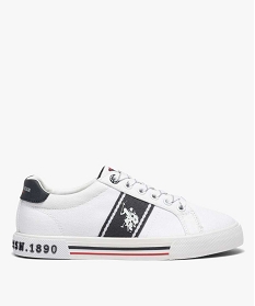 tennis garcon en toile bicolores - us polo assn blanc tennis en toile du 24 au 40A888201_1