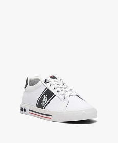 tennis garcon en toile bicolores - us polo assn blanc tennis en toile du 24 au 40A888201_2