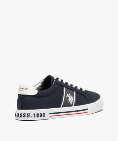 tennis garcon en toile bicolores - us polo assn bleu tennis en toile du 24 au 40A888301_4