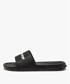 mules de piscine homme bicolores - lotto noir tongs et espadrillesA922601_3