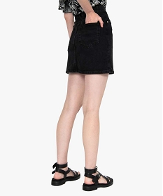 jupe femme en jean extensible noir jupes en jeanA937101_3
