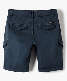 bermuda garcon multi-poches – american people bleu shorts bermudas et pantacourtsB204301_3