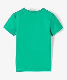 tee-shirt garcon avec motif en sequins reversibles vert tee-shirtsB230701_4