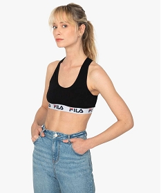 GEMO Brassière femme avec dos nageur - Fila Noir