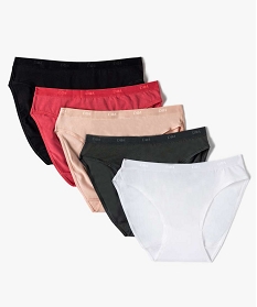 culottes femme en coton stretch (lot de 2) – les pockets dim imprime culottesB234501_1