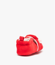 chaussons de naissance bebe pere noel rouge chaussures de naissanceB245301_4