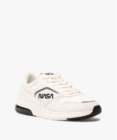 baskets homme a semelle bulle d’air - nasa blanc baskets et tennisB263901_2