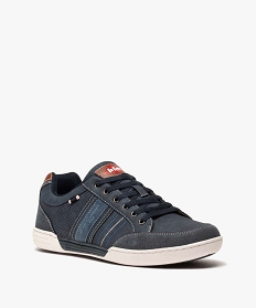 tennis homme multi-matieres avec perforations - lee cooper bleu baskets et tennisB264601_2