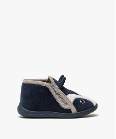 SEMELLE BLANC BOOTS MARINE:30415760157-Textile/Textile/Elastomere/Textile/
