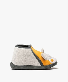 GEMO Chaussons bébé garçon bottillons en velours motif chien orange standard