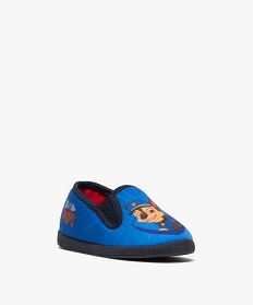 chaussons enfant a ouverture elastiquee – pat patrouille bleu chaussonsB295901_2