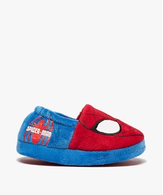 chaussons garcon en velours ras – spiderman rouge chaussonsB296001_1