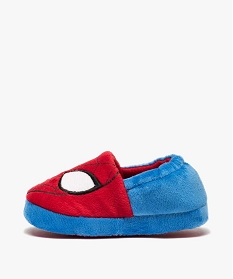 chaussons garcon en velours ras - spiderman rougeB296001_3