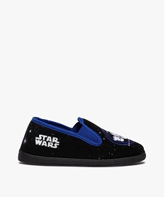 chaussons garcon en velours imprime - star wars noirB297601_1