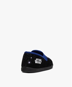 chaussons garcon en velours imprime – star wars noir chaussonsB297601_4