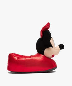 chaussons femme peluche – minnie rouge chaussonsB307601_1