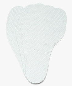 semelles fraicheur pour homme 5 paires - baranne blancB308801_3