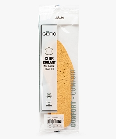semelles en cuir isolant – taille 36-37 marron standardB308901_4