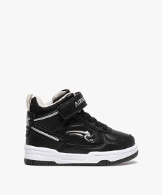 baskets bebe semi-montantes a scratch - airness vito noir baskets et tennisB310801_1