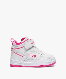 baskets bebe fille montantes a scratch - airness vito blanc baskets et tennisB310901_1