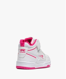 baskets bebe fille montantes a scratch - airness vito blanc baskets et tennisB310901_4