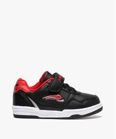 tennis garcon bicolores a lacets et scratch - airness noirB311301_1