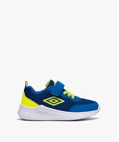 baskets garcon running bicolores a scratch - umbro bleu basketsB312001_1