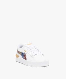 tennis fille a bande arc-en-ciel - puma jada olympic blanc basketsB314401_2