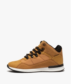 baskets garcon mid-cut a lacets - kappa kensington orangeB316601_3