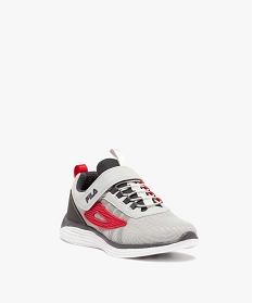 baskets garcon style running en mesh - fila newmodel blancB316901_2