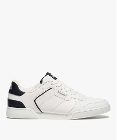 tennis homme bicolores esprit retro a lacets - slazenger blancB317601_1