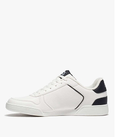 tennis homme bicolores esprit retro a lacets - slazenger blanc baskets et tennisB317601_3