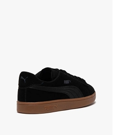 tennis homme dessus cuir a lacets - puma smash noirB319001_4