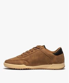 baskets homme unies a lacets - umbro ipam brunB319501_3