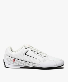 NU-PIED NOIR CHAUSSURE SPORT WHITE:30870780138-Synthetique/Textile/Synthetique/Textile/