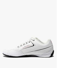 baskets homme bicolores style motard - ducati blanc baskets et tennisB320201_3