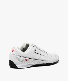 baskets homme bicolores style motard - ducati blanc baskets et tennisB320201_4