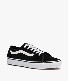 baskets homme skateshoes dessus cuir – vans filmore noir baskets et tennisB320701_2