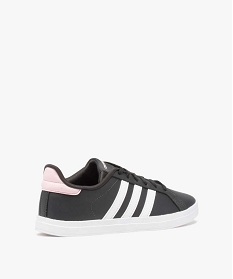 tennis femme bicolores a lacets - adidas courtpoint noirB323401_4