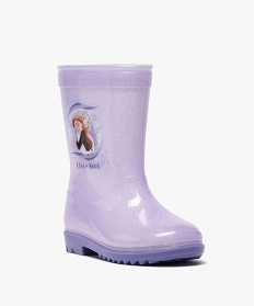 bottes de pluie pour fille pailletees – reine des neiges rose bottes de pluie et apres-skiB326601_2